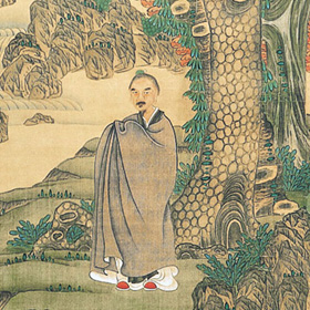 Chen Hongshou: Pine and Longevity