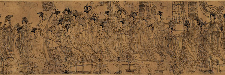 Wu Daozi: The Eighty-seven Immortals