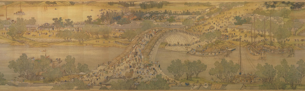Qing Court: Along the River During the Qingming Festival